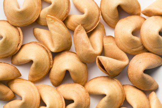 fortune cookies filled with proverbs and sayings that could be life changing. (Image © jerkaejc/iStock.)