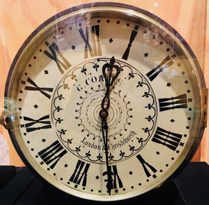 An antique clock inspires an author in New Zealand to consider the true nature of time travel. (Image © Joyce McGreevy)