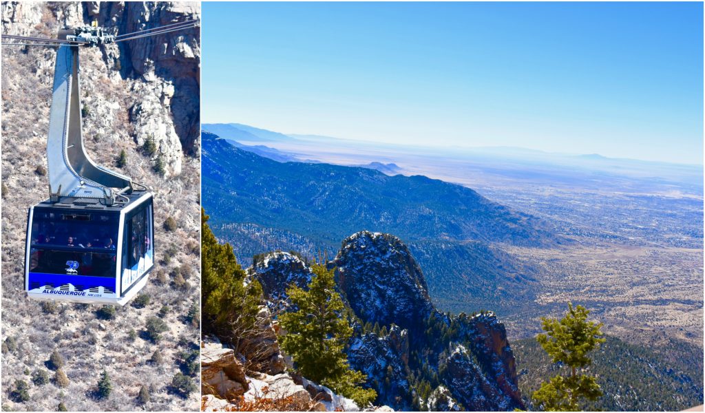 Sandia Peak Tramway inspires a travel writer in Albuquerque, on one of her best trips to awe-inspiring New Mexico. Image © Joyce McGreevy