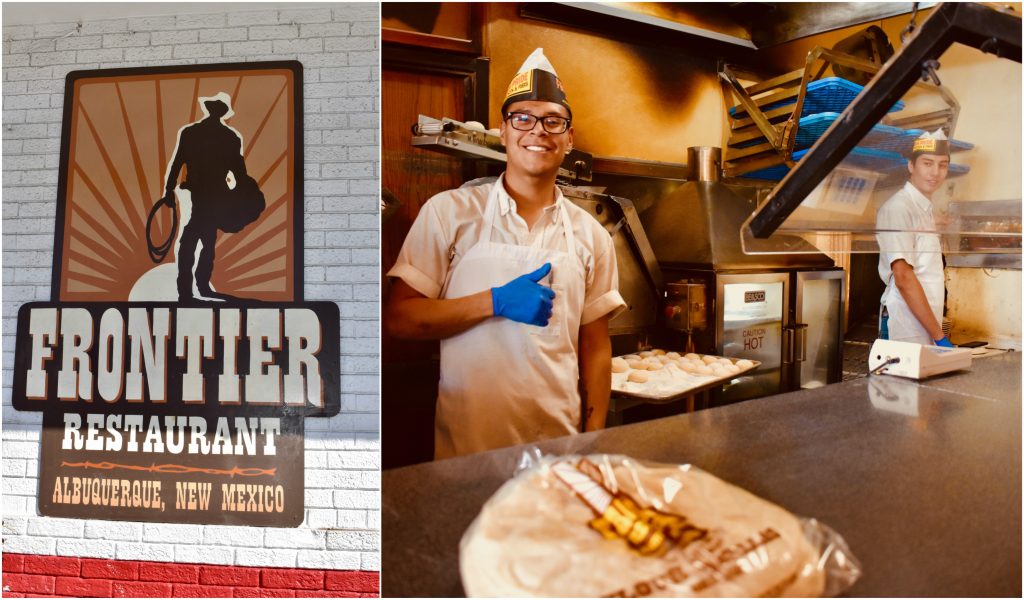 Frontier Restaurant’s friendly staff in Albuquerque, make awe-inspiring New Mexico one of the best trips in the U.S. Image © Joyce McGreevy