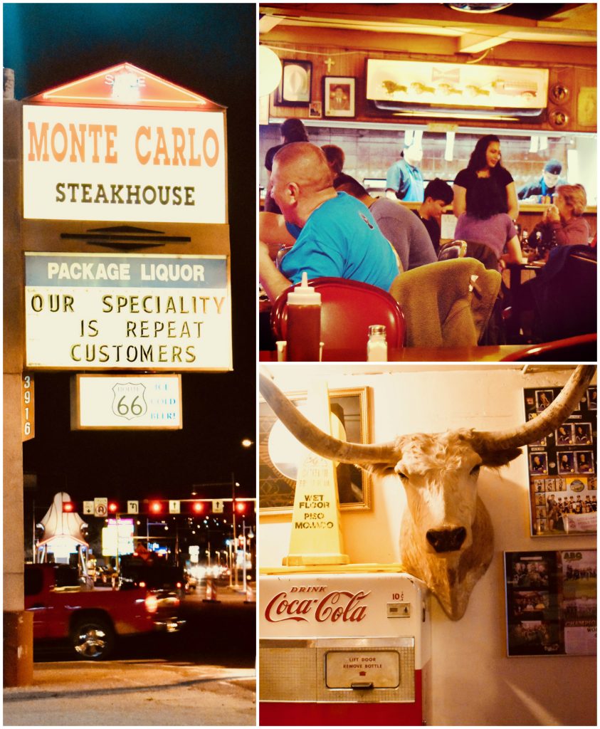 Monte Carlo Steakhouse in Albuquerque, make awe-inspiring New Mexico one of the best trips in the U.S. Image © Joyce McGreevy