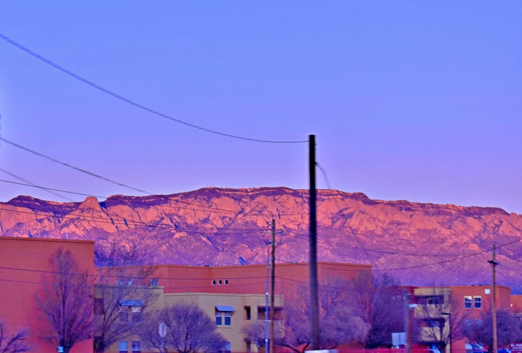 The awe-inspiring Sandia Mountains make a visit to Albuquerque, New Mexico one of the best trips in the U.S. Image © Joyce McGreevy