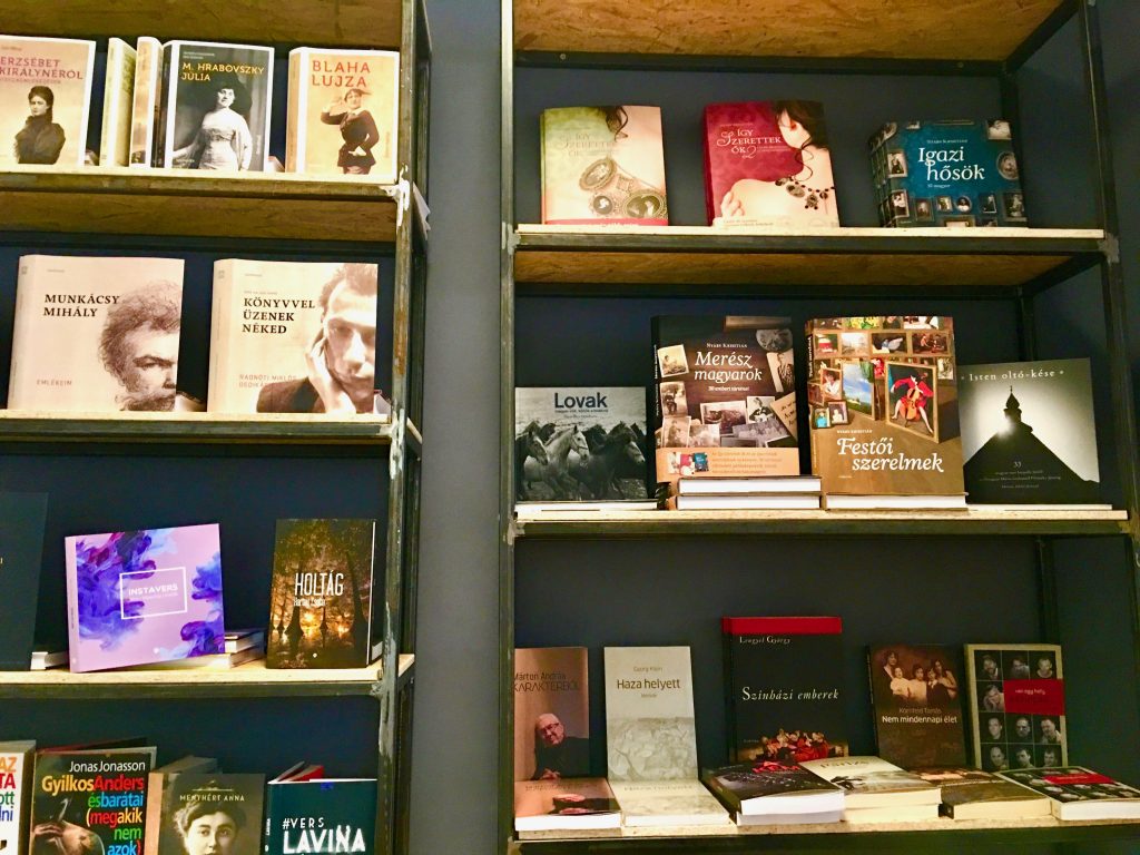 Books at Magvető Kiadó inspire a travel tip: Discover the best of Hungarian literature in Budapest. Image © Joyce McGreevy