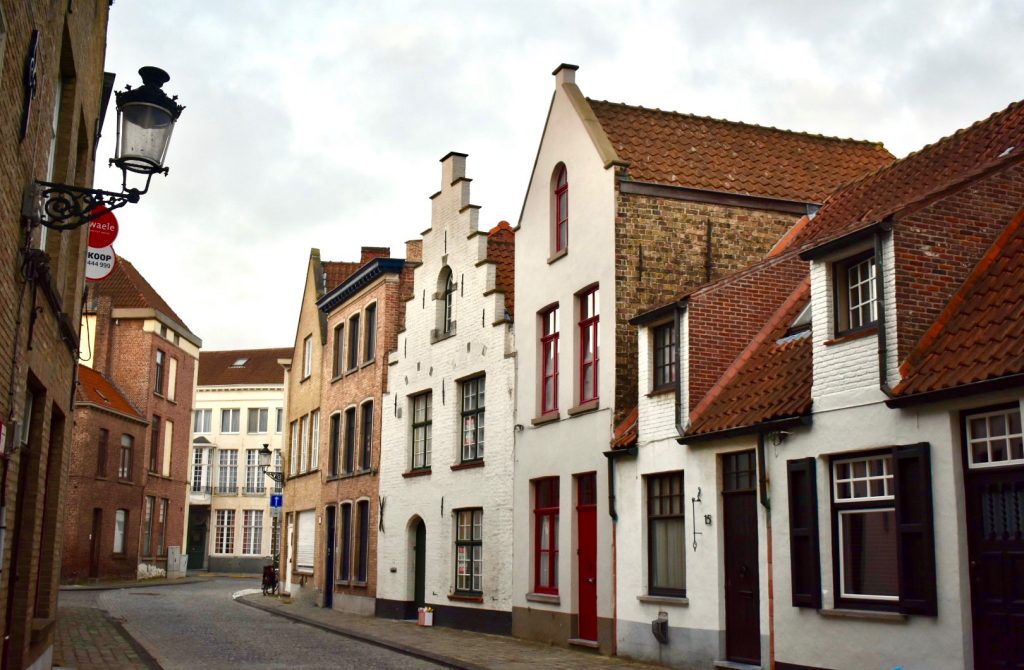 Sint-Clarastraat, Bruges inspires a writer in Belgium, where being bilingual is just the beginning.