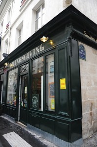 Paris Store with Goods for Cultural Traditions of Thanksgiving