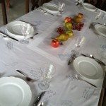 Life’s Changes on a Thanksgiving Tablecloth