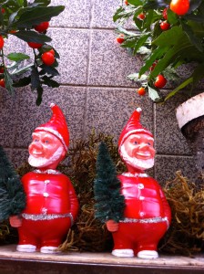 Silly Santas, showing Christmas traditions in different cultures