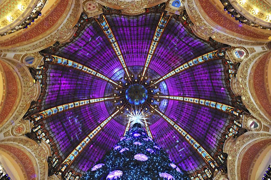 Life lessons on holiday spirit with the Galeries Lafayette Christmas tree