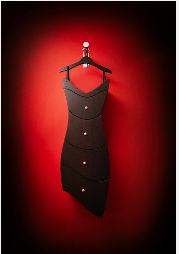 Little Black Dresser, showing imaginative result of the creative process