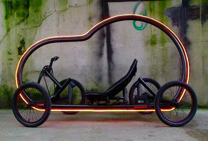 Articar by Ben Wilson, showing bike designs with creative imagination