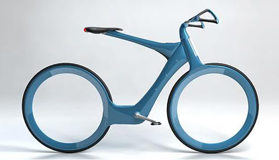Boardman's concept bike, showing bike designs with creative imagination