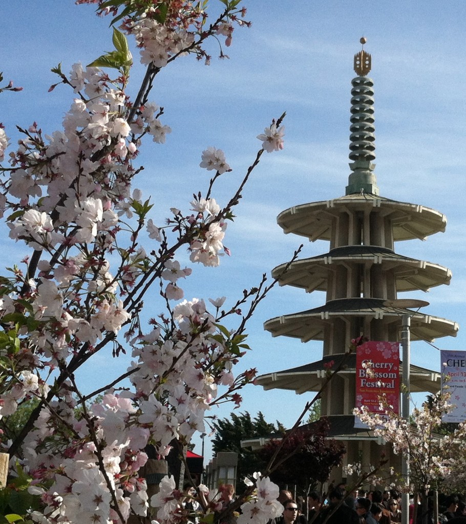 Japantown Cherry Blossom Festival, showing Japanese cultural traditions