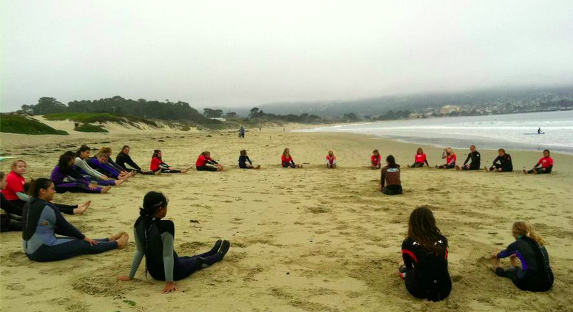 Girls achieving success through surfing with The Wahine Project