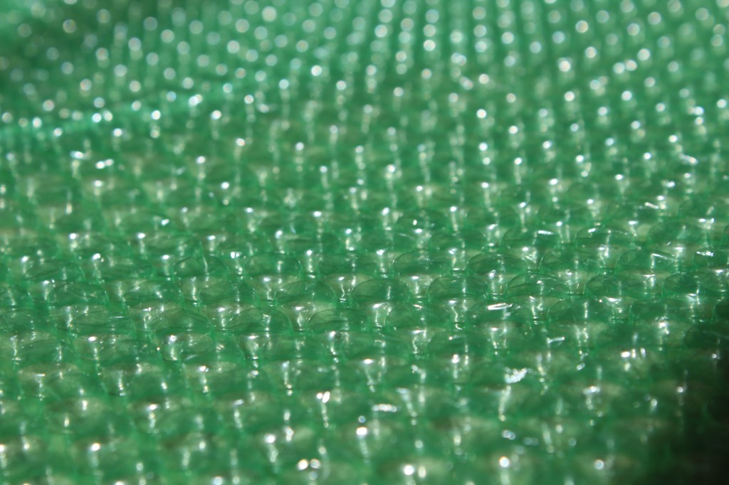 Bubble wrap, showing the life lesson that some things are just fun
