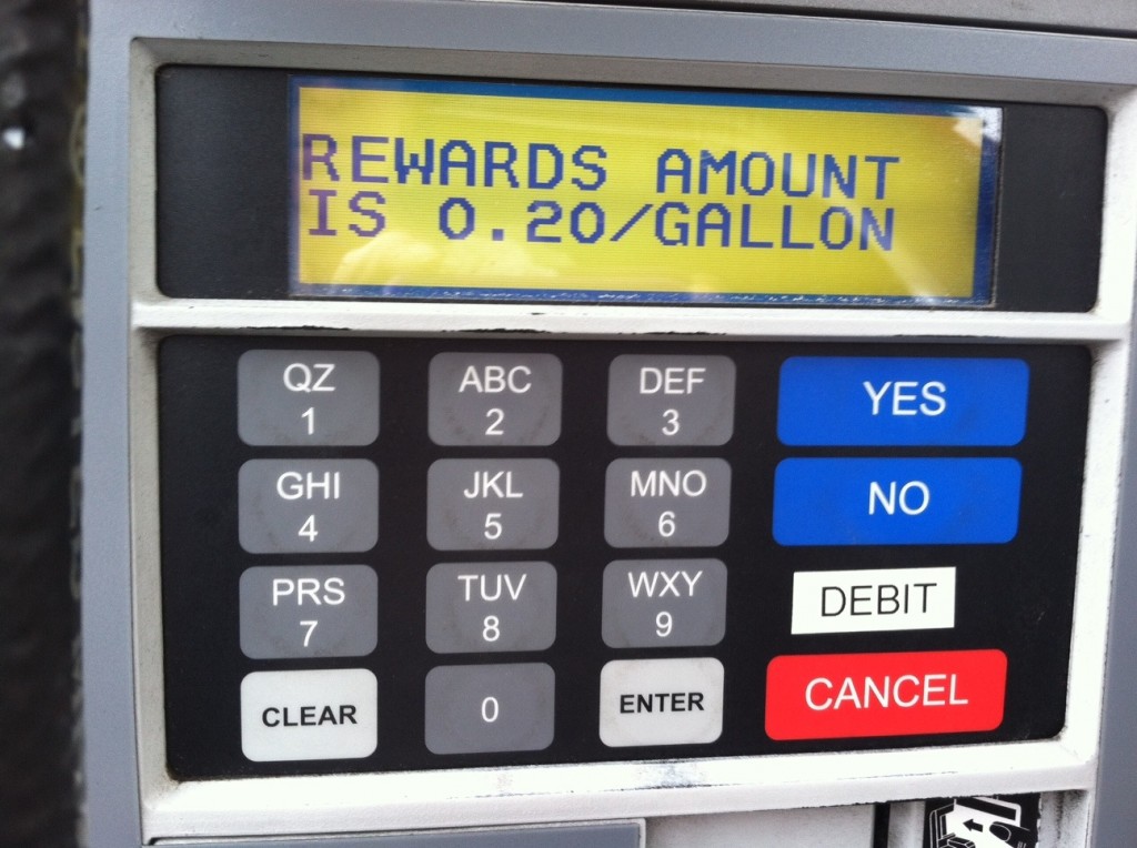 gas station rewards, showing gamification, an observation about life