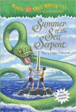 Summer of the Sea Serpent, creative inspiration by Mary Pope Osborne