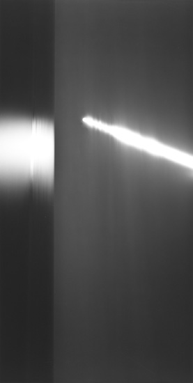 Light beam in black and white, creative inspiration from a black and white photography by Hiroshi Sugimoto