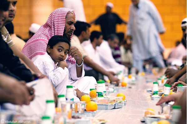 iftar during Ramadan, illustrating cultural traditions