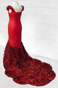 Eco-Flamenco, showing clever ideas in recycled fashion by Nancy Judd