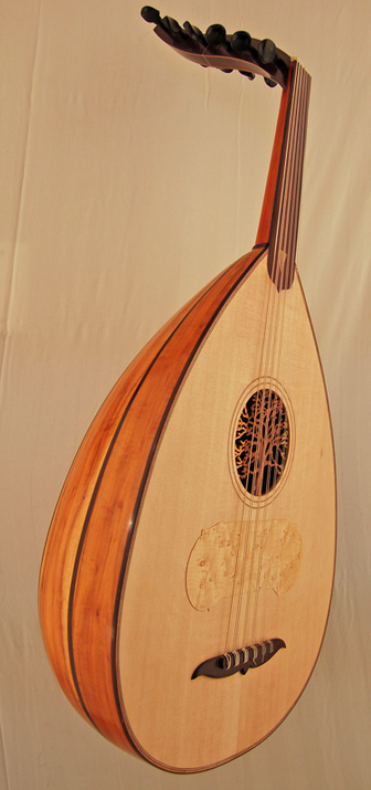 Creative handmade oud, made from reclaimed wood. (Image © Josh Humphrey)
