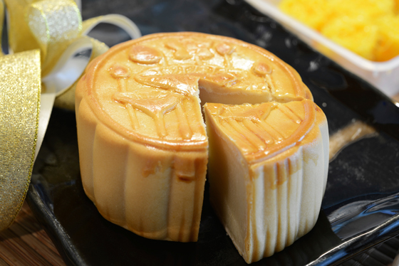 Moon cake, part of the Vietnamese tradition of the mid-Autumn Moon Festival