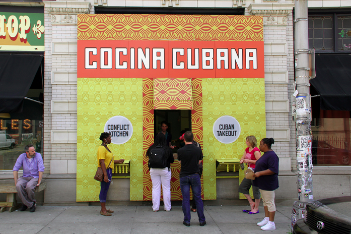 A cultural encounter with Cuba at Conflict Kitchen. (Image © Conflict Kitchen)
