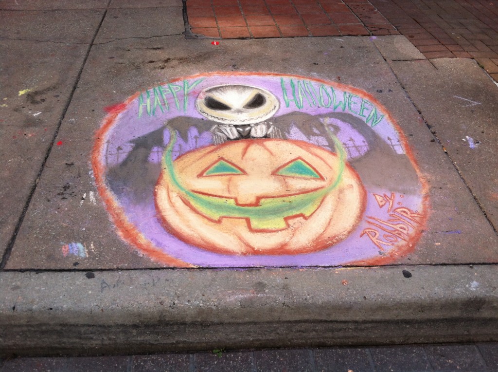 finding common ground through chalk art in San Antonio, Texas (Image © Janine Boylan)