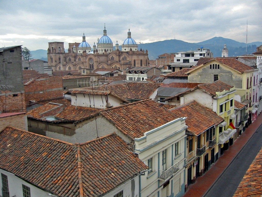 Cuenca, Ecuador, the site of a language learning experience that caused the author to shift life goals. (Image © Bruce Goldstone) 