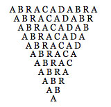 Abracadambra Triangle