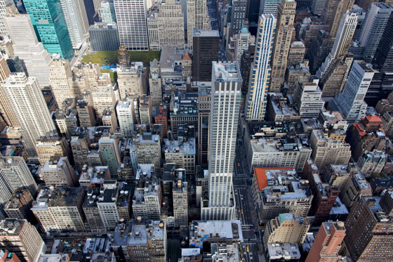 New York City viewed from above, representing a reason to use a mnemonic device as a useful life hack.