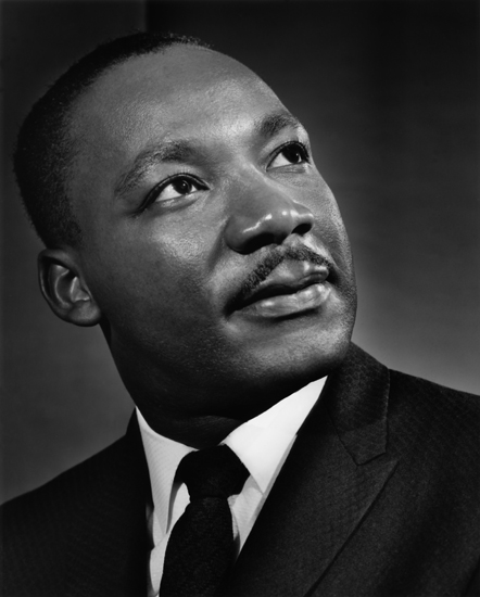 Martin Luther King 1962 by Yousuf Karsh (Photo © Estate of Yousuf Karsh)