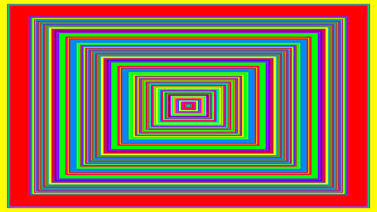 Neil Harbisson's painting of Mozart's Queen of the Night, creative expression inspired by hearing color. (Image © Neil Harbisson)