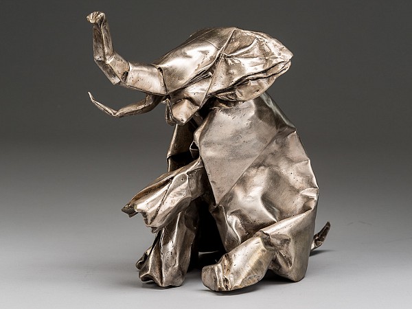 Siam origami sculpture, showing the creative process of Robert Lang (Image © Robert Lang)