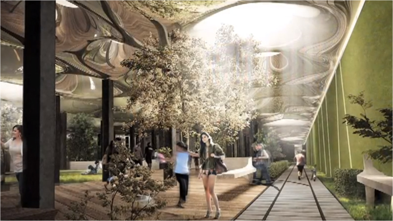 Proposed design for The Lowline, illustrating how creative thinking is redefining public parks. (Image © TheLowline)