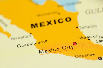 Map of Mexico with modern-day cities where Mexican culture and folk art still thrive. (Image © iStock)