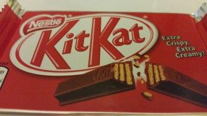 A Nestle KitKat Bar from Jordan; no cultural barriers here. © Sally Baho