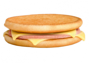 Le Croque McDo, a sandwich on the French McDonald's menu, showing cultural differences of fast food. (Image © McDonald's)