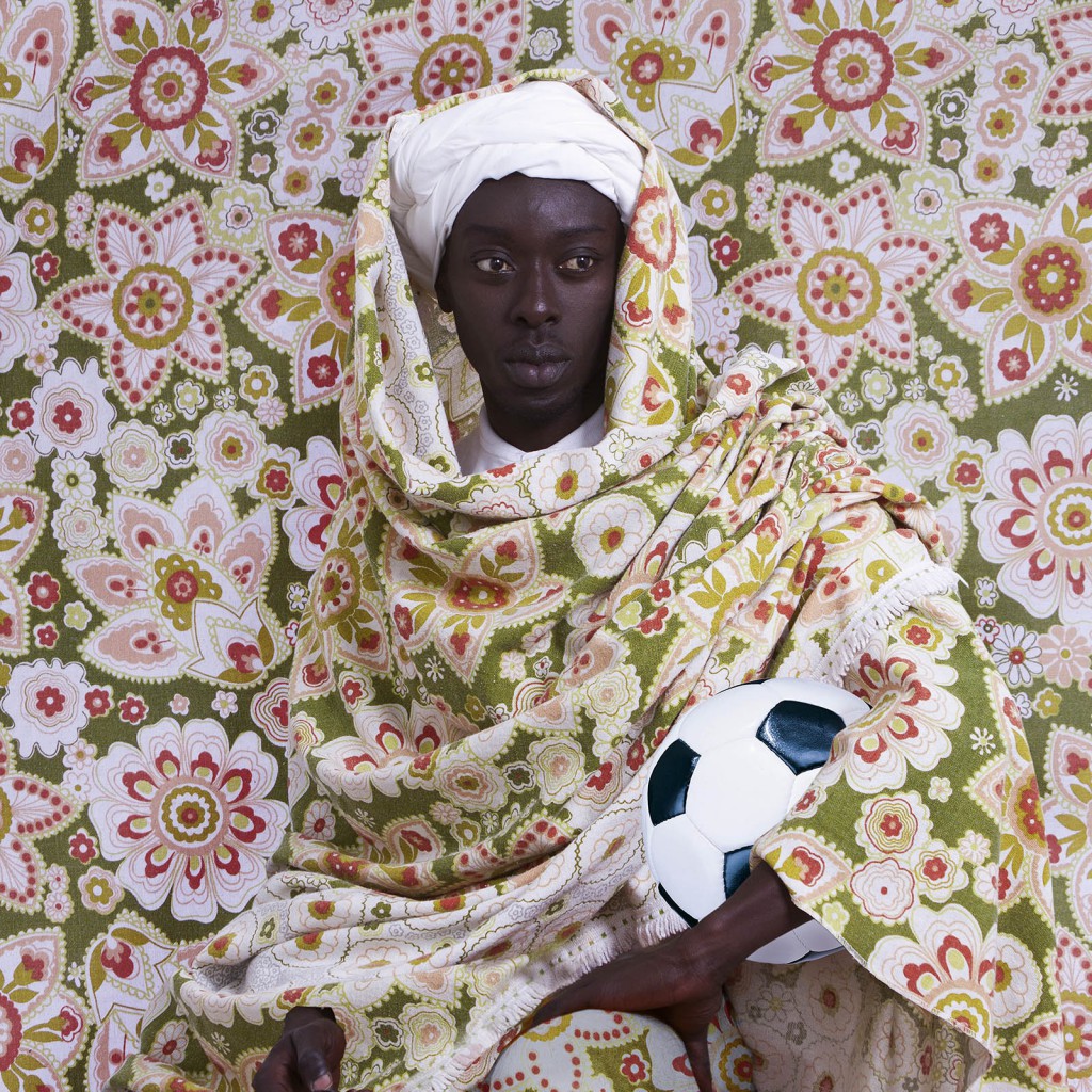 El Moro, Moroccan man, in the portrait photography of Omar Victor Diop, based on the cultural history of Africa. (Image © Omar Victor Diop. Courtest of Galerie MAGNIN-A.)
