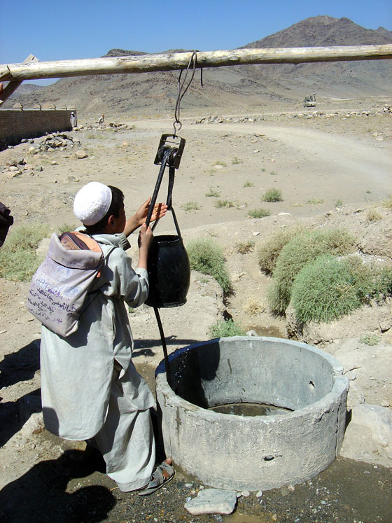 Well in Afghanistan, part of the travel stories that led to memorable travel adventures. (Image © manxman/iStock.)