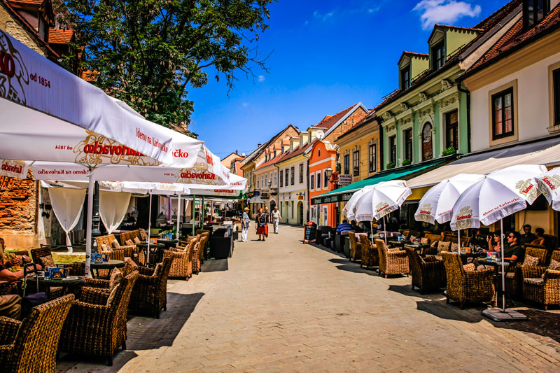 The cafés of Tkalčićeva Street in Croatia’s capital show why one of the best trips you can take is in one of Europe’s most underrated travel destinations, Zagreb. (Image © csfotoimages/ iStock)