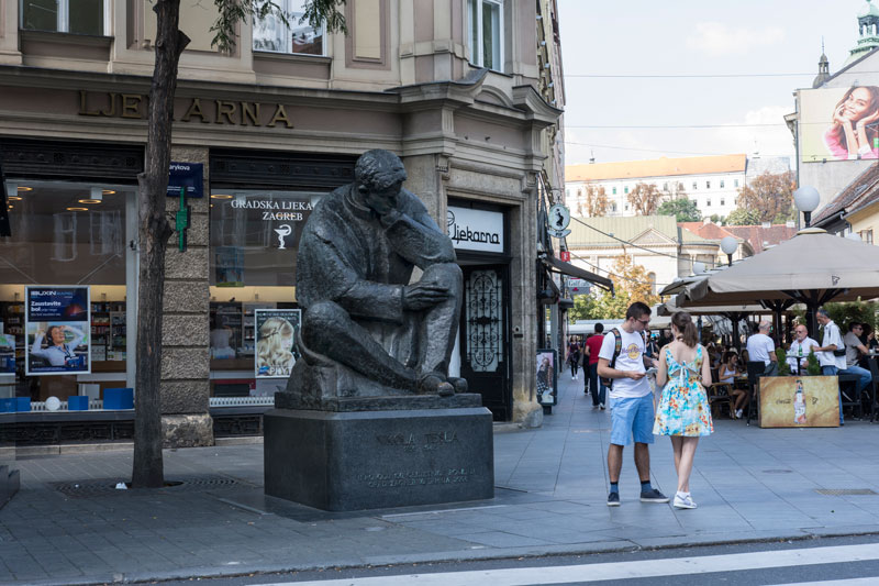 Ivan Meštrović's statue of Nikola Tesla in Croatia’s capital shows why one of the best trips you can take is in one of Europe’s most underrated travel destinations, Zagreb. (Image © Sergio Delle Vedove/ iStock)