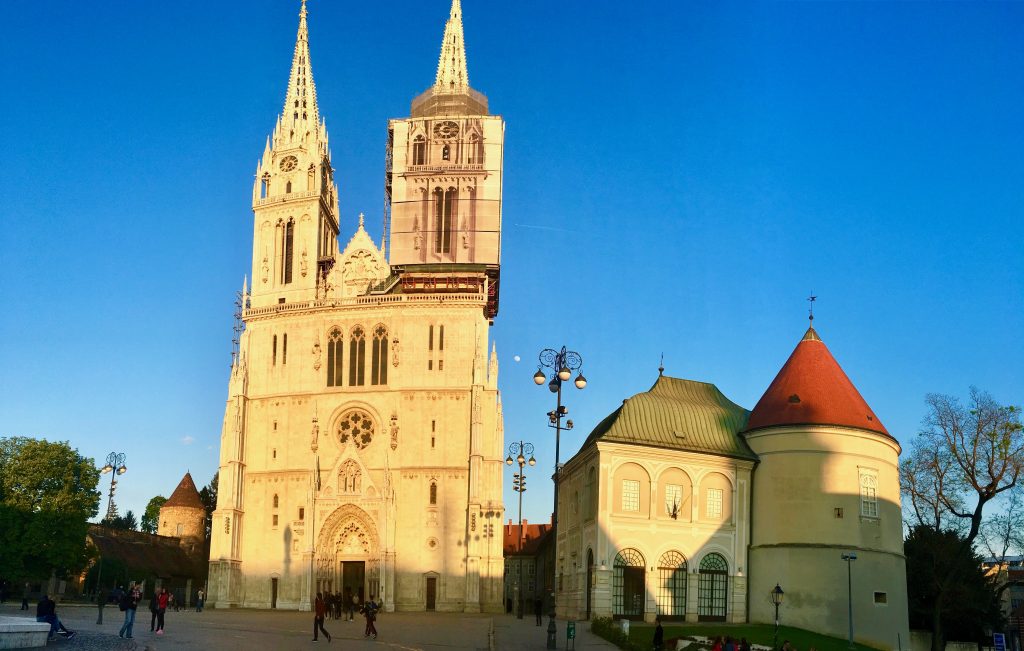 Zagreb Cathedral in Croatia’s capital shows why one of the best trips you can take is in one of Europe’s most underrated travel destinations, Zagreb. (Image © Joyce McGreevy) 