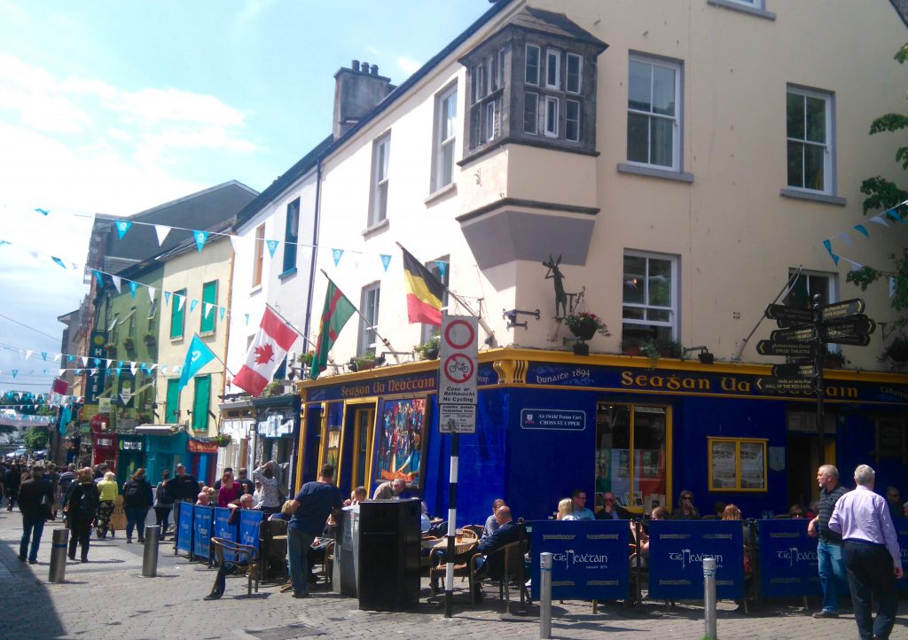 In Galway, Ireland the cultural heritage includes everyday sounds of the street. Image © Conall Stafford