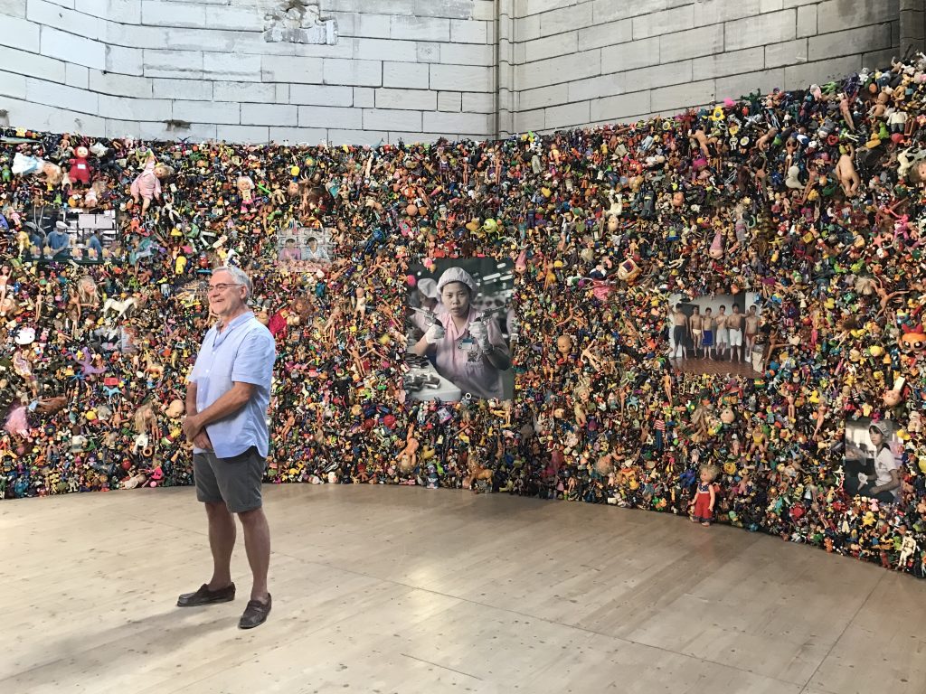 The Real Toy Story installation at the Rencontres s'Arles by Michael Wolf, crossing cultures to show life in cities. (Image © Meredith Mullins/Installation © Michael Wolf.)