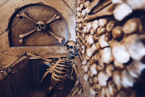 Catacombs, one of The Game escape rooms in Paris, France, one of the escape rooms around the world that offers cultural encounters and life lessons. (Image © The Game, Paris.)