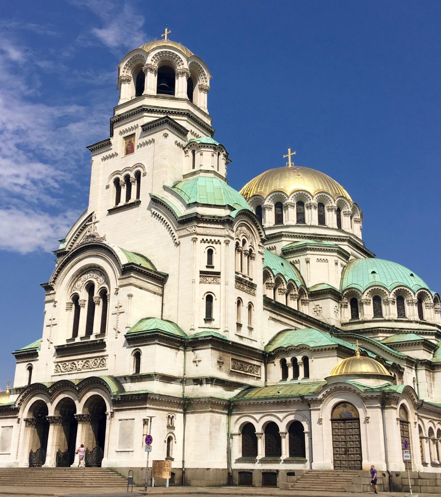 Alexander Nevsky Memorial Church is one of the most popular sights in Sofia, Bulgaria. Image © Joyce McGreevy