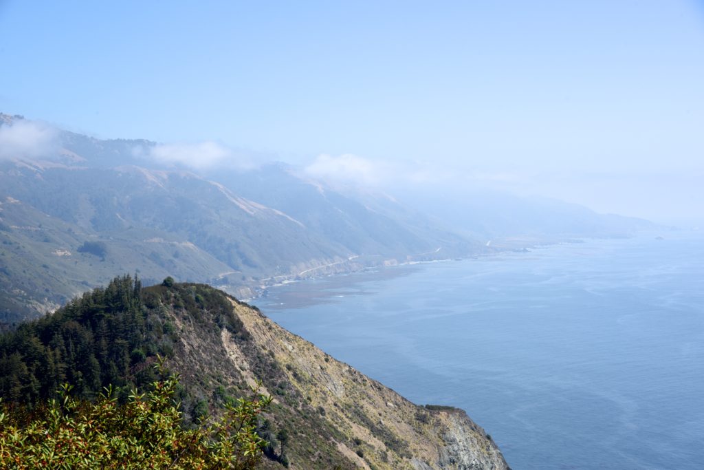 View of Pacific coast from the New Camaldoli Hermitage, a place where seeking silence is the norm and where the cultural traditions of Labor Day can be challenged. (Image © Meredith Mullins.)