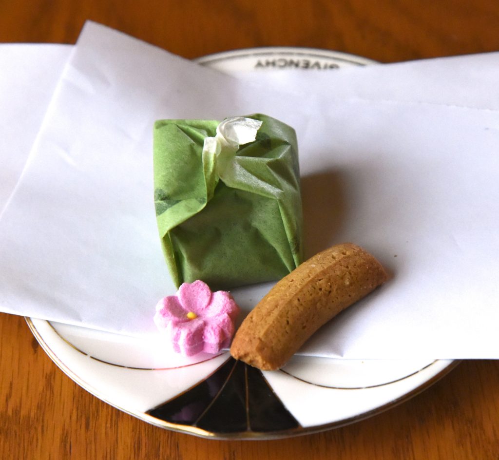 Japanese sweets for the Japanese tea ceremony, showing the cultural traditions of Japan. (Image © Meredith Mullins.)
