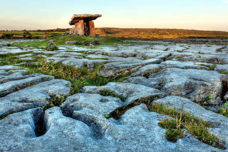 The Burren is a geological wonder in Ireland, one of the most amazing places on Earth. (Image © iStock/Eugene Remizov)