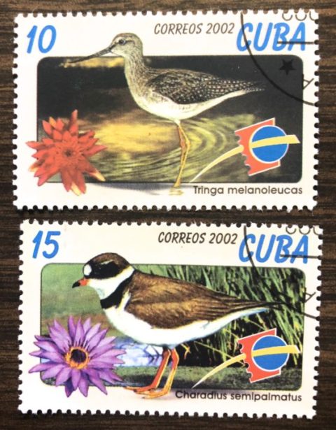 Two Cuban bird stamps, showing that postage stamps can reveal the cultural heritage and traditions of a country. (Image © DMT.)